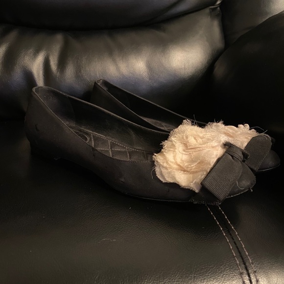 Chanel Floral Print Round Toe Flats - Picture 10 of 10